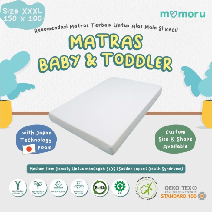 Matras Kasur Bayi Crib Mamoru 150 X 100