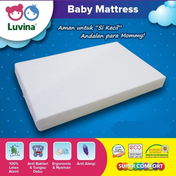 TERBARU Luvina Latex Baby Mattress Custom / Matras Latex Custom untuk Bayi