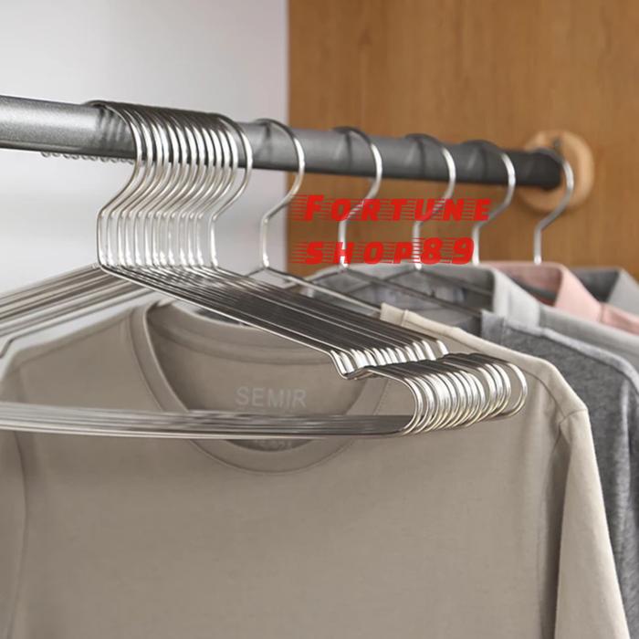 HANGER BAJU STAINLESS STEEL GANTUNGAN BAJU 42CM DAN 45CM