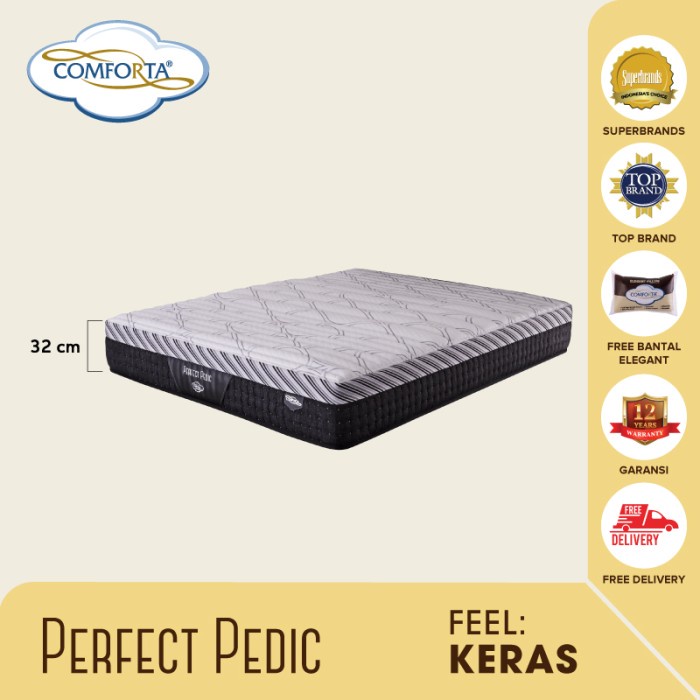 COMFORTA Kasur Springbed Perfect Pedic (Matress Only) 90 x 200