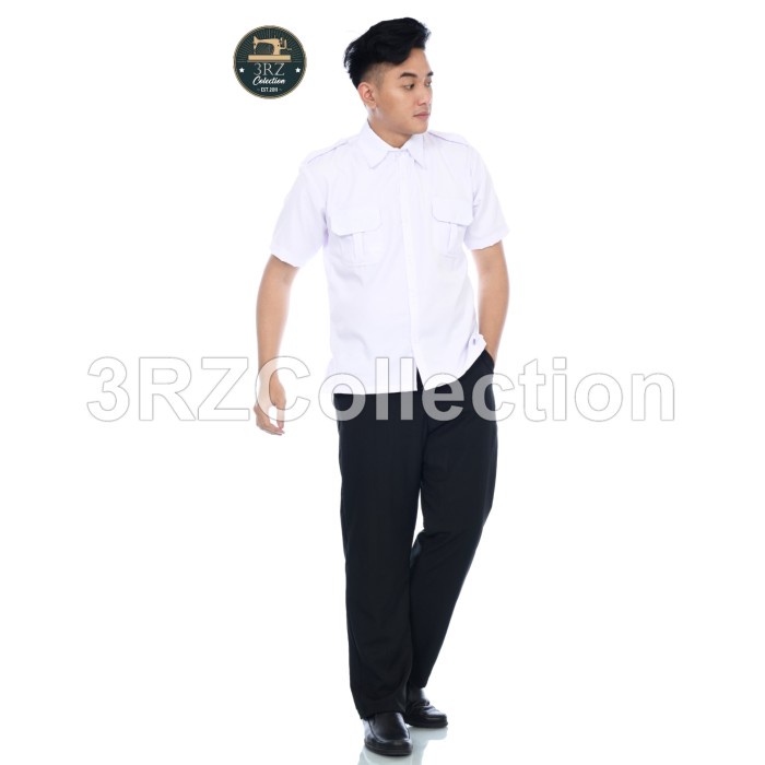 Dresto- Stelan Seragam Pns Putih Baju Kerja Stelan Pdh Pns Putih Kemeja Kerja