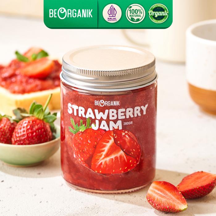 

Beorganik Strawberry Jam / Selai Stroberi 280gr
