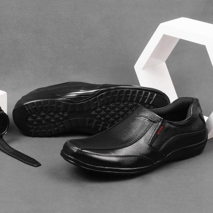 Dresto- Sepatu Pria Pantofel Kerja Formal Kulit Sapi Asli Kasual Handmade Cibaduyut Shoes