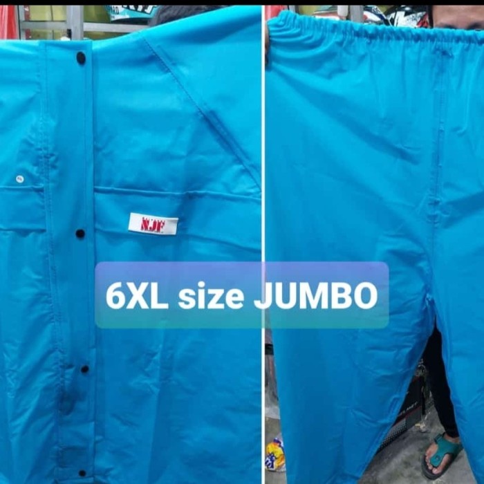 jas hujan jumbo 6xl