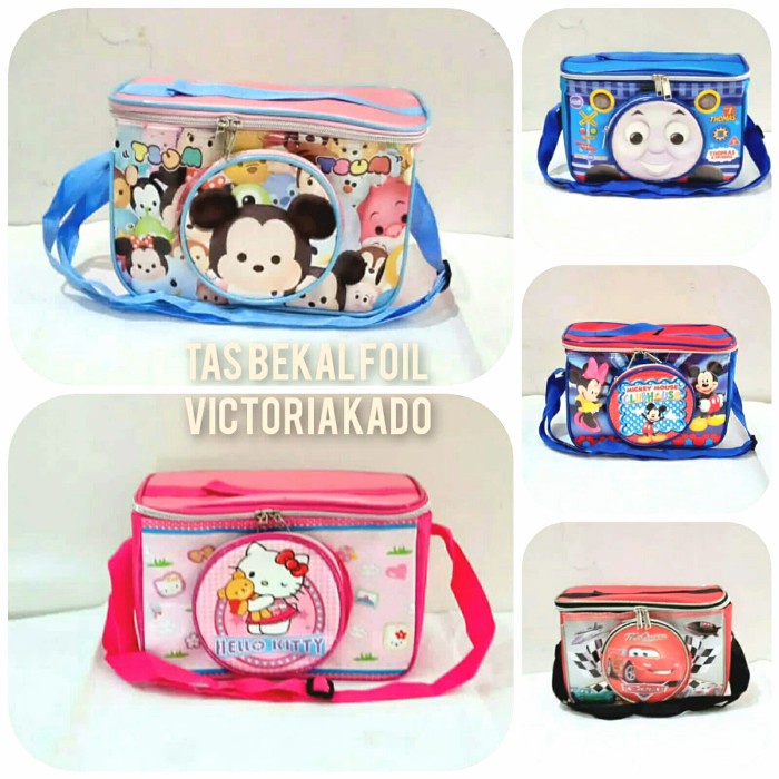 

Tas Tempat Makan Makanan Bekal Anak Lunch Bag Perlengkapan Sekolah *