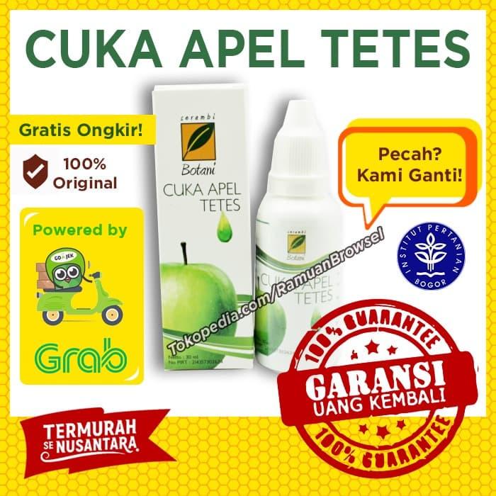 

Cuka Apel Tetes Serambi Botani