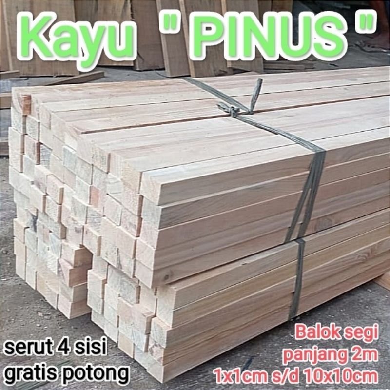 AYOOOLLARIZSS Lis Profil Reng kayu Pinus 2cm - 7cm bukan Jati Belanda bekas peti
