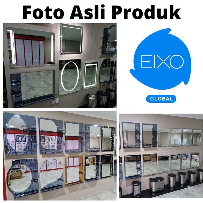 New Kaca Cermin Lampu Led Mirror Eixo Global Rias Kamar Mandi Gantung Original