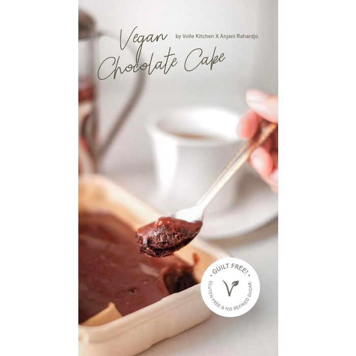 

Vegan Chocolate Cake Original - READY STOCK