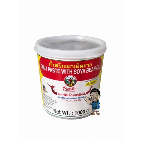 

Pantai Norasingh Chili Paste with Soya Bean Oil- Sambal Pasta Thai 1Kg