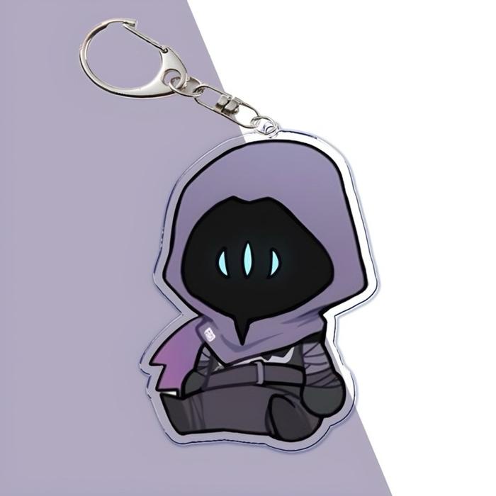 

BERMUTU Gantungan Kunci Valorant Akrilik Gantungan Tas Aksesoris Souvenir
