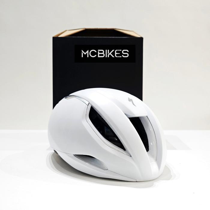 PROMO Helm Sepeda S-Works Evade 3 MIPS Helmet - White