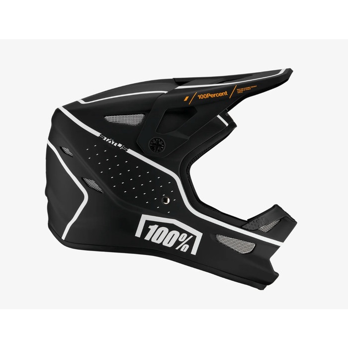 Helmet 100Percent Status Dreamflow Black, Helm MTB DH Trail Enduro BMX