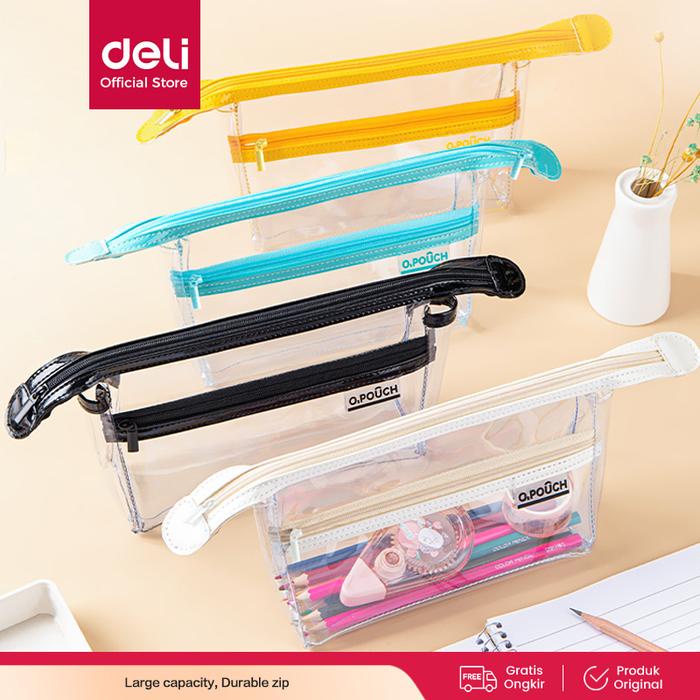 

Ready Deli Pencil Pouch Tempat Pensil Penyimpanan Besar Design Menarik 67Xxx