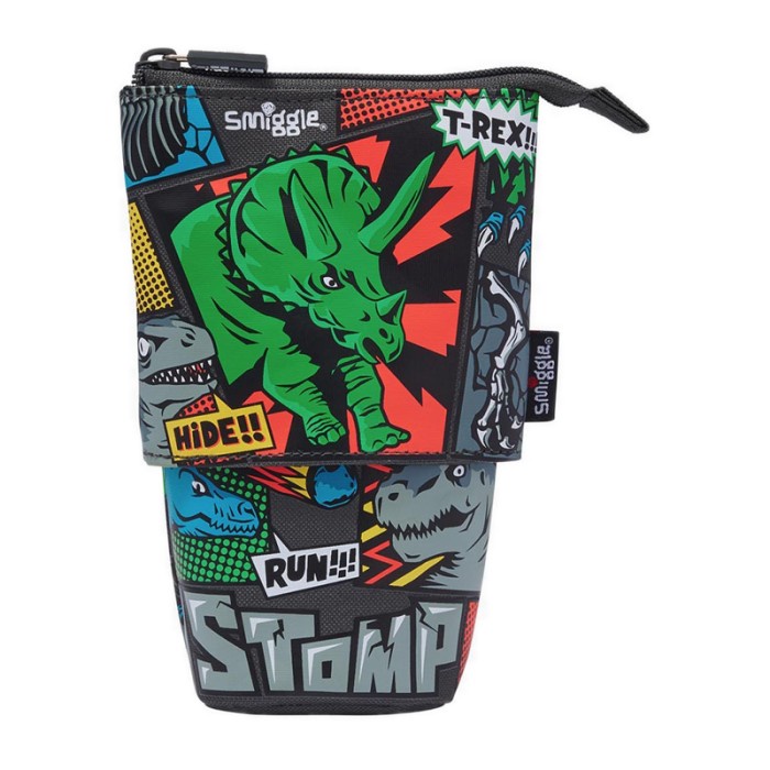 

Ready Smiggle Happy Tales Stand N' Slide 2 In 1 Pencil Case - Igl455069Gry