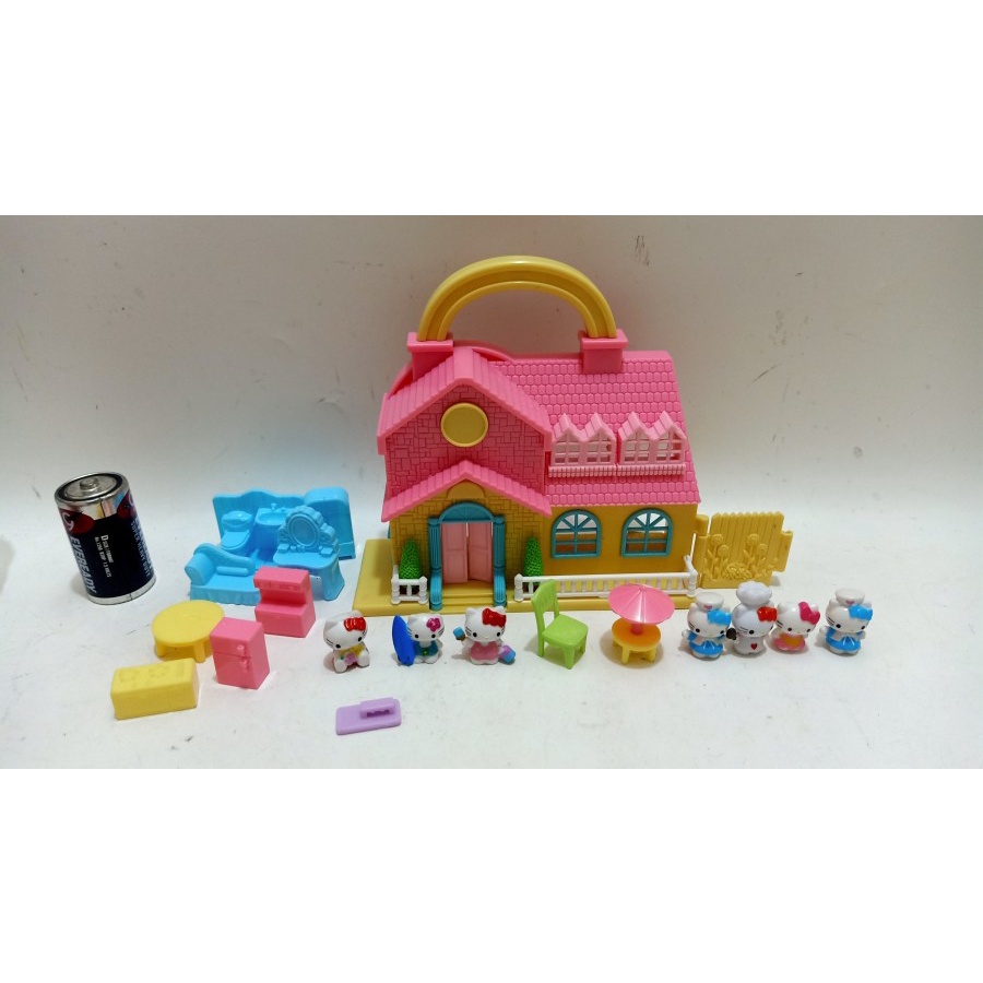 sanrio hello kitty cake shop house playset figure