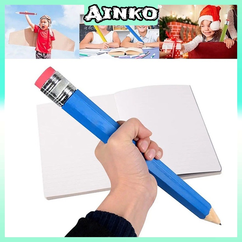 

Pensil Jumbo Kreatif Pensil Besar 33 CM Mainan Pencil Pensil Jumbo Hiasan Photo Kado Dw05