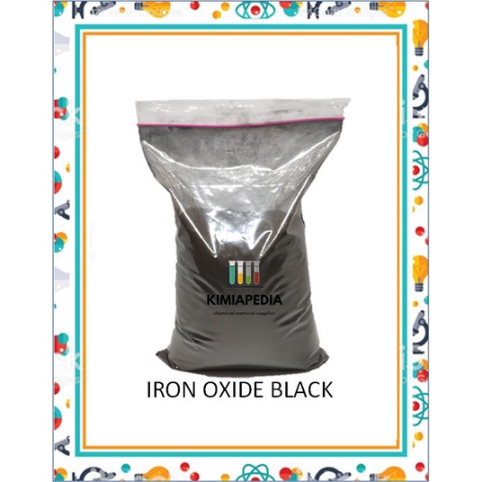 Mntb" Iron Oxide Black India / Besi Oksida Hitam 1Kg