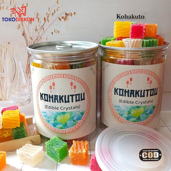 

Kuliner.Kita Can Kohakutou 430Gr Hampers Edible Crystal Candy Kohakuto Premium