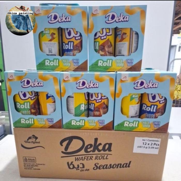 

Kuliner.Kita Hampers Parcel Lebaran Deka Wafer Roll Isi 2 Kaleng 87.5Gr