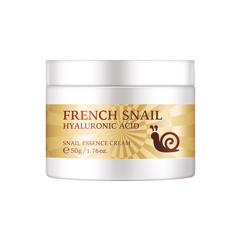 IMPORT LAIKOU SNAIL FACE CREAM HYALURONIC ACID HYDRATE FACIAL DAY CREAM COLLAGEN MOISTURIZER NOURISH