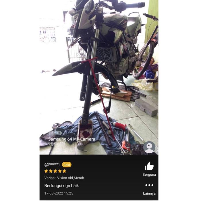 Alat Lepas Suling Kunci T Shock Depan Penahan Suling Sok Depan Yamaha Vixion
