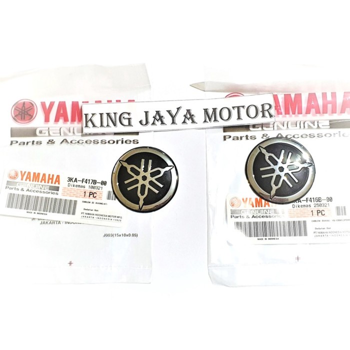 [Expert] Emblem Sticker Logo Tangki Yamaha Rx king set original Yamaha
