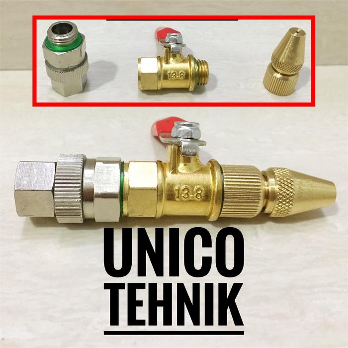 Spuyer / nozzle steam semprotan cuci AC motor mobil embun