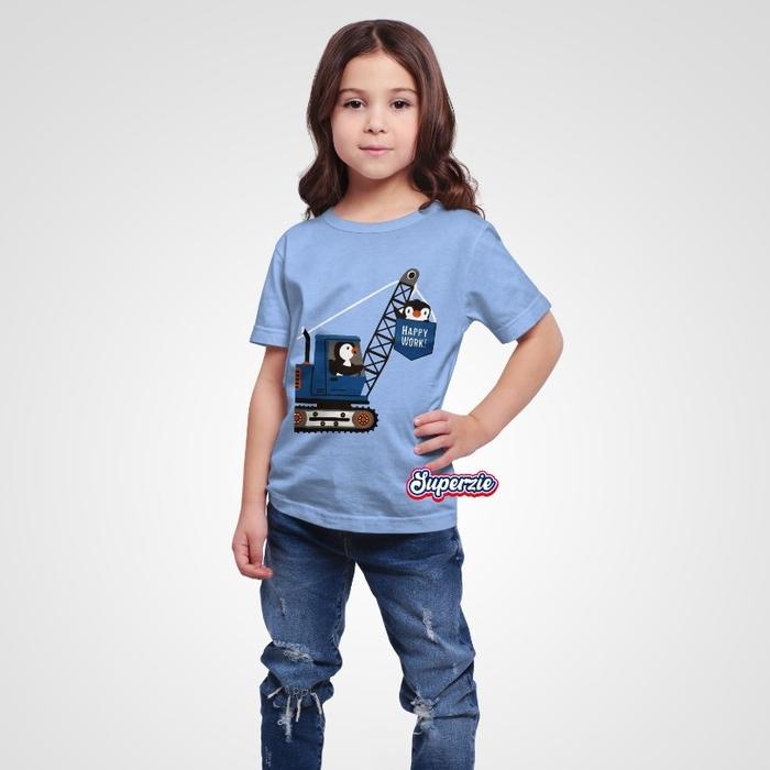 Boybi- Baju kaos anak Beko Animals Laki laki 4-13 Tahun Pakaian baju kaos anak Motif BEKO PINGUIN