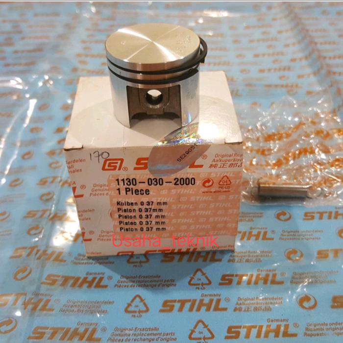 SALE PROMO PISTON ASSY SENSO MS-170, 37MM STIHL ORIGINAL READYY
