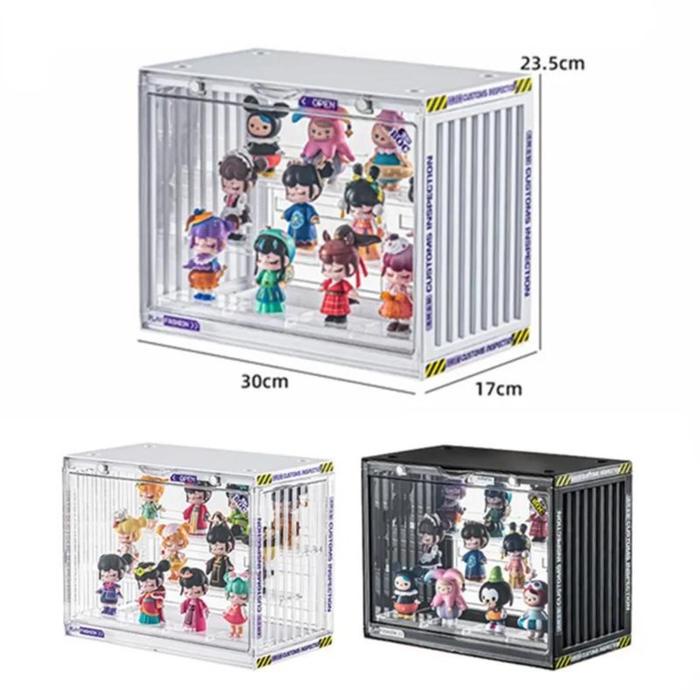 BISA SPK Kotak Display Akrilik/Rak Akrilik Transparan/Rak Kosmetik/Kotak Penyimpanan Boneka Akrilik