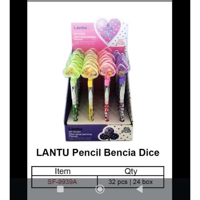 

Silahkan Order] pensil bensia lantu dadu satuan sf 9939 A