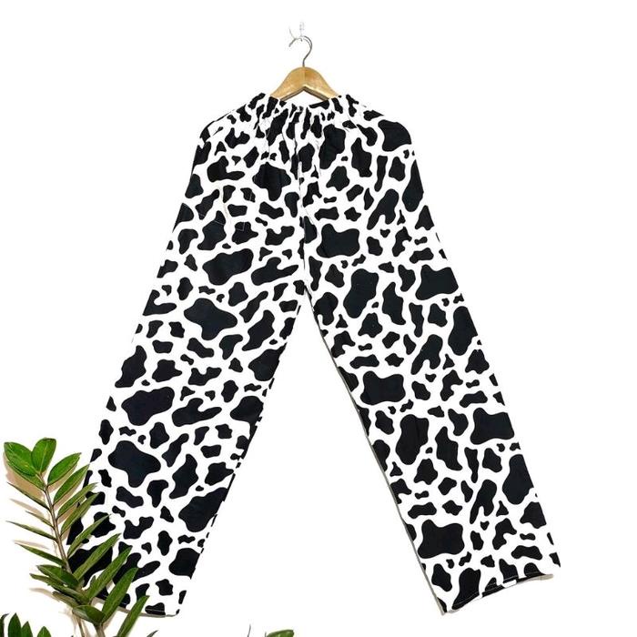 Lucika- CELANA KULOT ANAK TANGGUNG MOTIF SAPI / CELANA KULOT RAYON / CELANA KULOT TERBARU Fashion