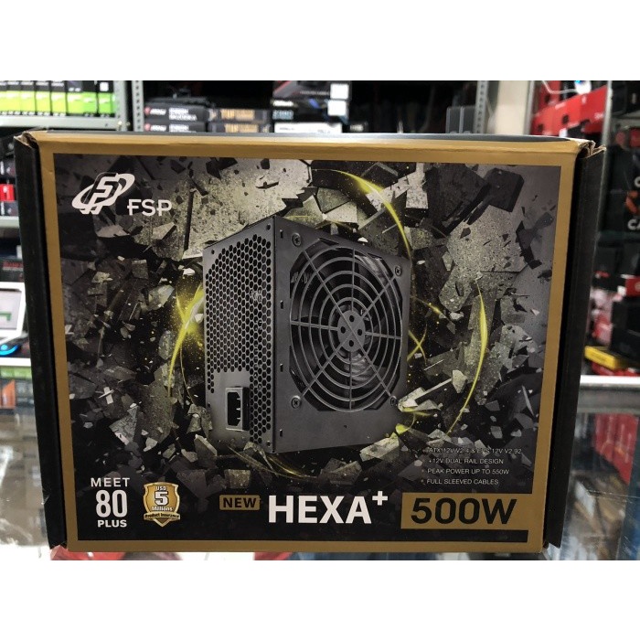 [Expert] PSU / POWER SUPPLY FSP HEXA 500W 80+II PURE RESMI