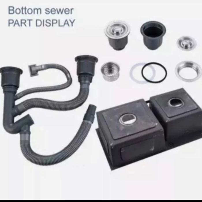 Paling Laris Kitchen Sink Onan Golden Hand 7541 Stainless Sus 304 Bak Cuci Piring