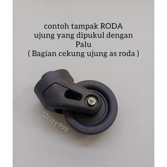 [nrn] - roda koper pengganti roda replacement roda koper fiber 360