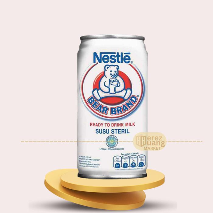 

DISKON BEAR BRAND SUSU BERUANG SUSU STERIL SUSU KALENG PER PCS, 1 DUS ISI 30 PCS READYY