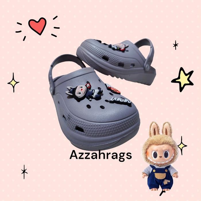 Chibella-Sendal baim anak laki laki ringan.Sendal Ringan motip labubu Sebo1005T