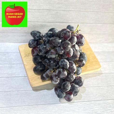 

BisaInstan- ANGGUR HITAM NON BIJI / BLACK SEEDLESS / SUMMER ROYAL / AUTUMN GRAPES
