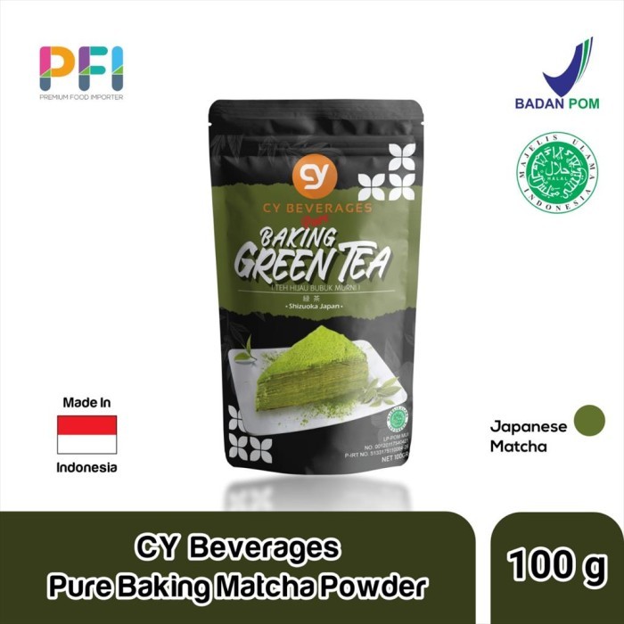 

BisaInstan- CY PURE BAKING GREEN TEA 100G