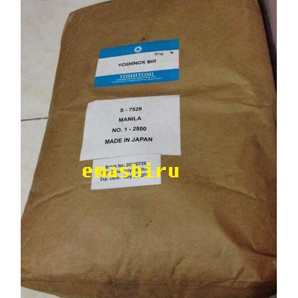 

BisaInstan- BHT / Butylated hydroxytoluene / antioksidan / antioxidant food grade