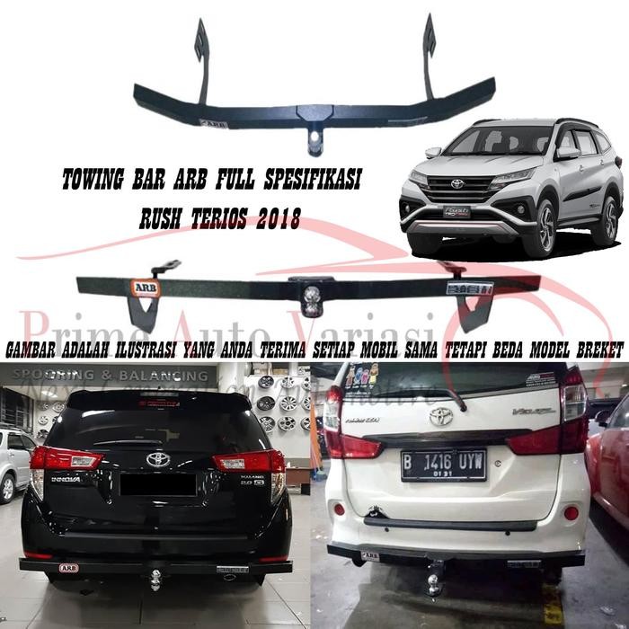 TOWING BAR ARB BESI BUMPER BELAKANG TOWING BAR - RUSH TERIOS 2018