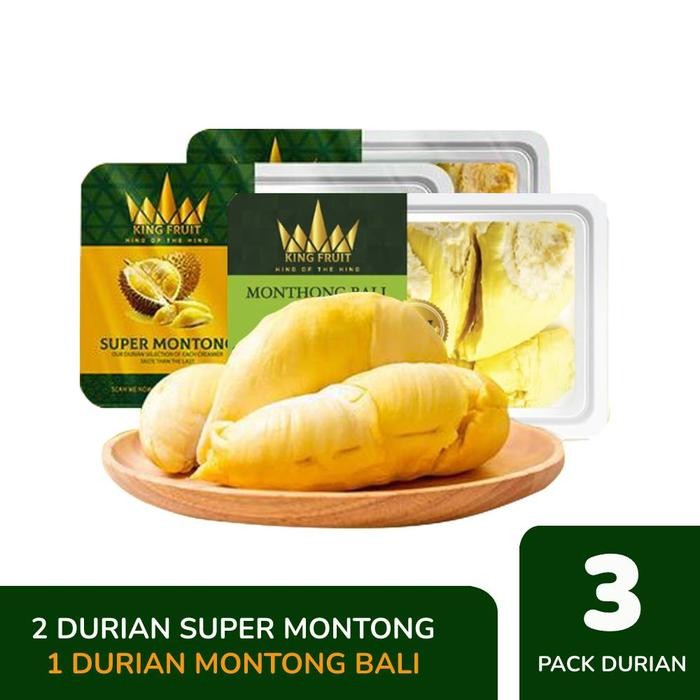 

BisaInstan- Buy 2 Durian Super Montong Free 1 Durian Monthong Bali King Fruit