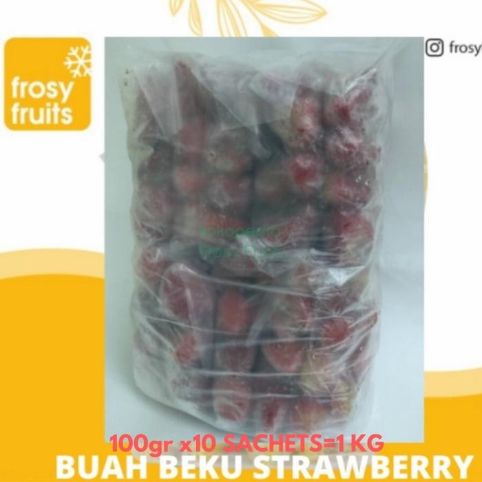 

BisaInstan- Frozen Strawberry/ Buah beku stroberi