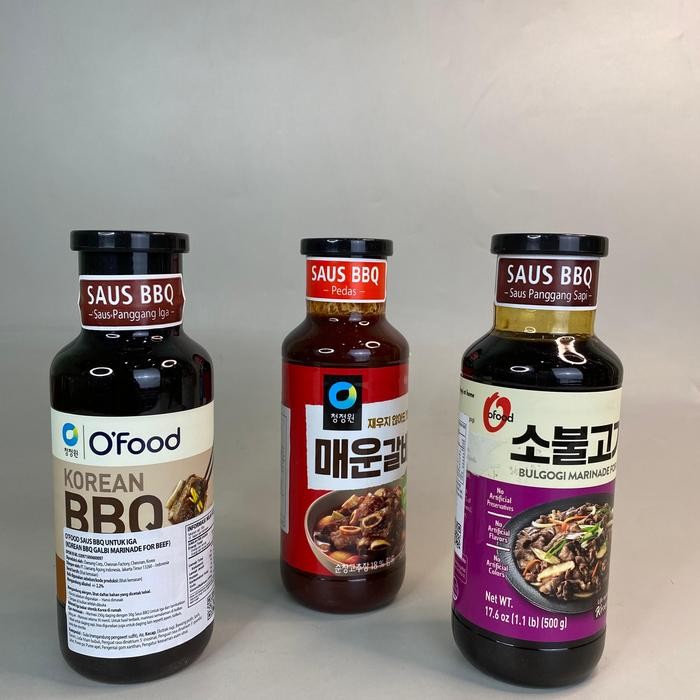 

BisaInstan- Beef bulgogi / Galbi Marinade Saus Korea / Spicy /Bumbu 500gr saus BBQ