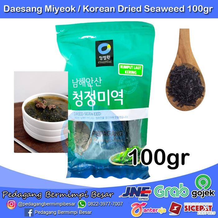 

BisaInstan- Daesang Chung Jung One Miyeok 100gr Korean Dried Seaweed