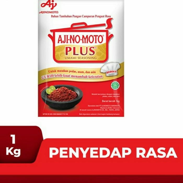 

BisaInstan- Ajinomoto Plus 1kg Penyedap Rasa HOREKA