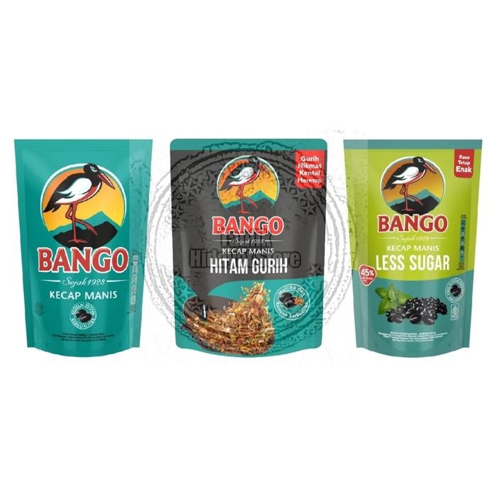 

BisaInstan- BANGO Kecap Manis Refill 550 ml