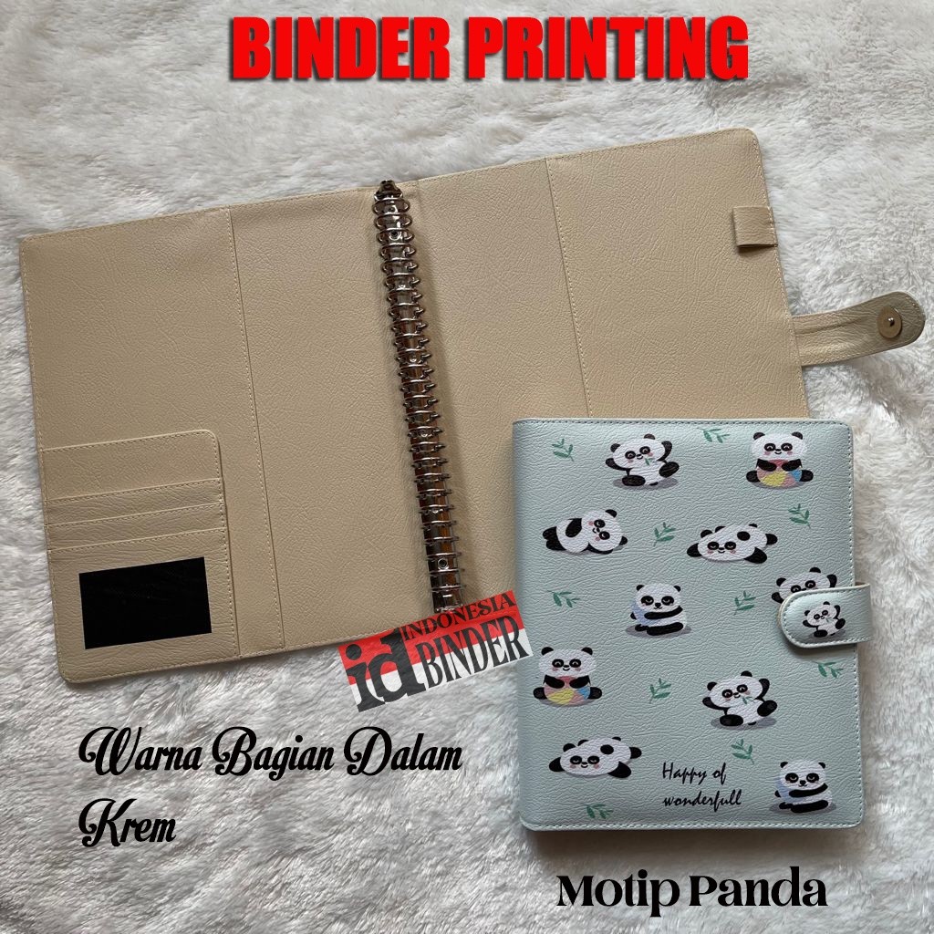 

BINDER PRINTING MOTIP PANDA WONDERFULL A5 & B5