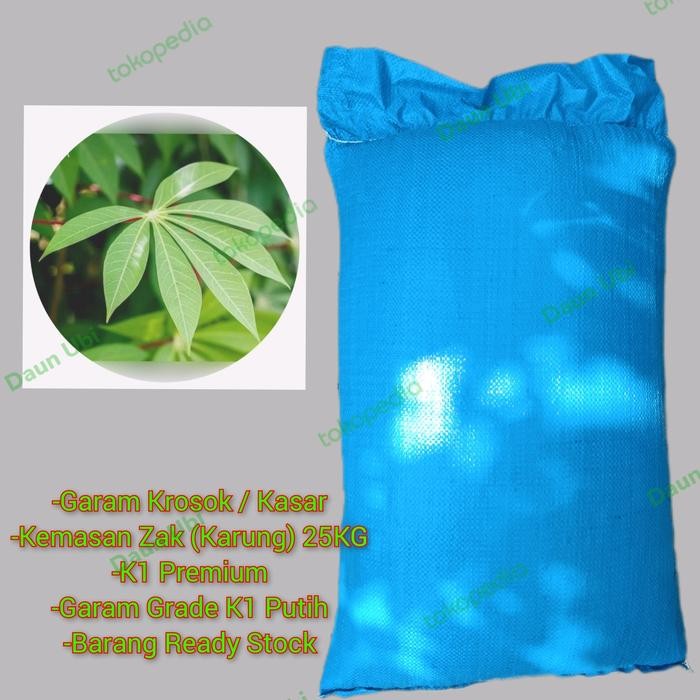 

Kirim,HariYgSama- 25KG Garam Kasar / Garam Krosok / Garam Non Yodium